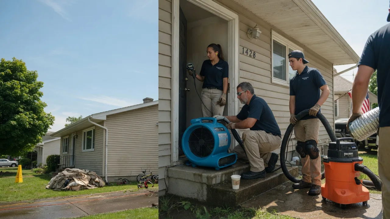 Water Damage Restoration in Yale, IL near me